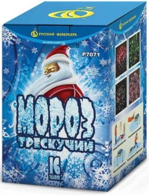 Мороз трескучий 16 Фейерверк купить в Пушкино | pushkino.salutsklad.ru