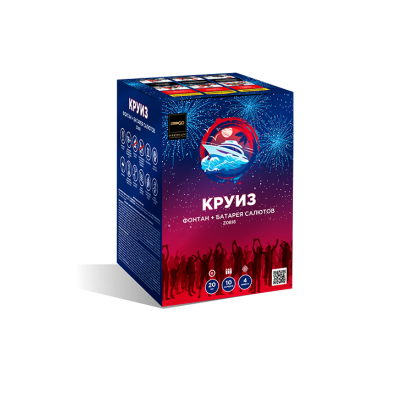 Круиз Фонтан фейерверк купить в Пушкино | pushkino.salutsklad.ru